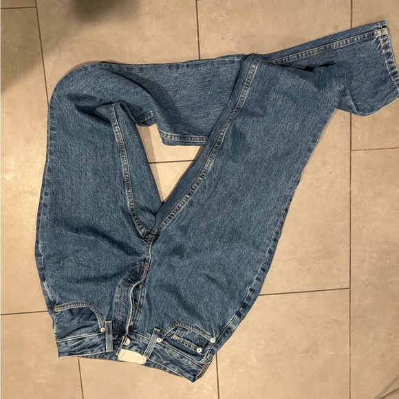 Everlane High Rise Blue Women's Jeans - Picture 2 of 5